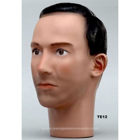 Realistic Male Mannequin Head - Militaria - Collection - Museum