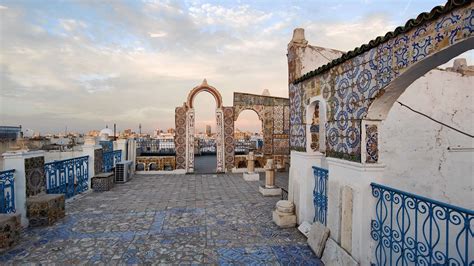 Tunis, Tunisia 2022.09.30 View of the Old Medina of Tunis, Unesco. Around 700 monuments ...