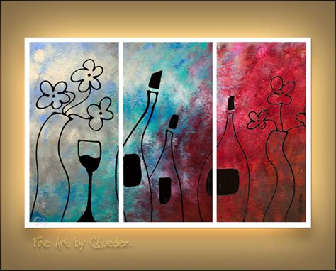 Diptychs and Triptych Examples|Prints and Posters of Modern Abstract Art Paintings For Sale