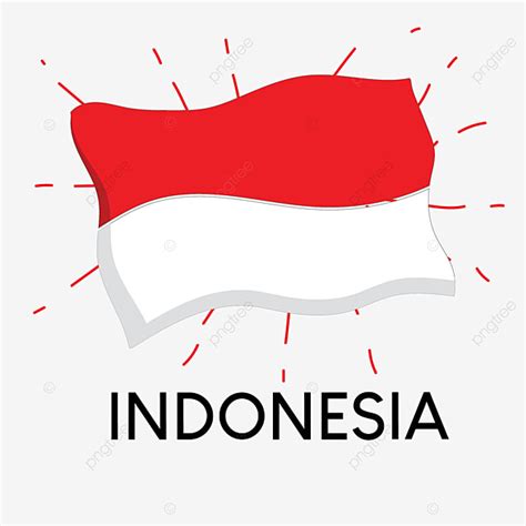 Bendera Vector Art PNG, Bendera Indoensia Animasi, Bendera, Indonesia, Animasi PNG Image For ...