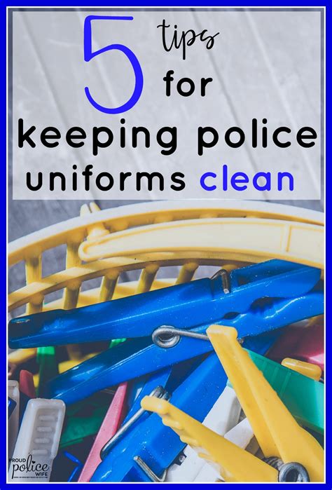 5 TIPS FOR KEEPING POLICE UNIFORMS CLEAN