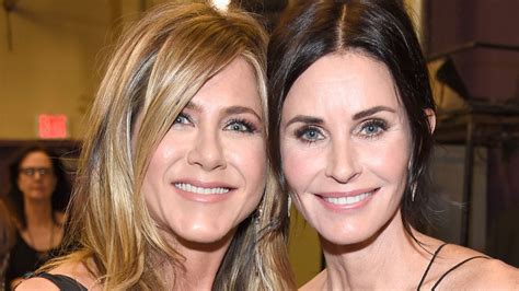 Friends' Jennifer Aniston and Courteney Cox branded 'iconic' as they ...