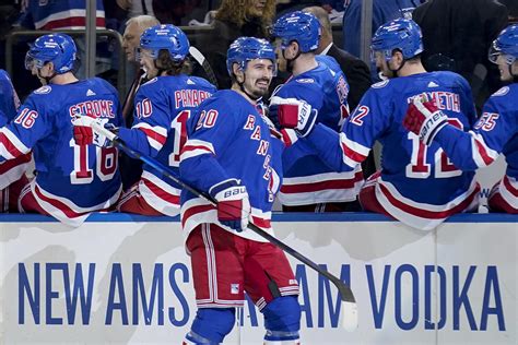 Rangers score 3 early goals, go on to rout Penguins 5-1 | AP News