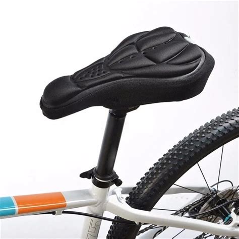 Bicycle Bike Cover Saddle Cover Seat Cycling Bike 3D Colorful Silicone ...