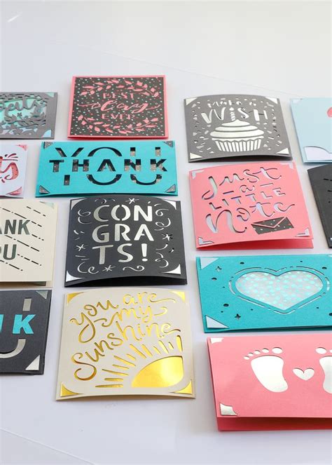 How to Make Cards on Cricut Joy | Cricut birthday cards, Joy cards, Cricut cards