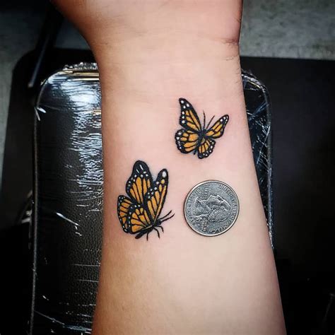 20 Best Small Butterfly Tattoo Wrist Ideas - vrogue.co