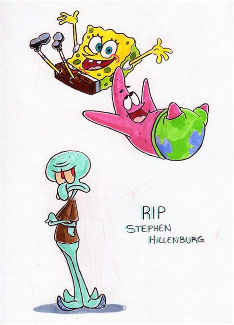 RIP Stephen Hillenburg by little-ampharos on @DeviantArt | Stephen hillenburg, Spongebob ...