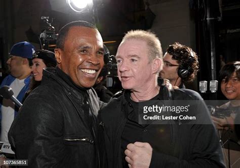 Former boxer Sugar Ray Leonard and Dicky Eklund arrive at "The... News Photo - Getty Images