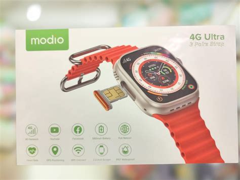 Modio 4G Ultra Android Smart Watch - BaduDeal