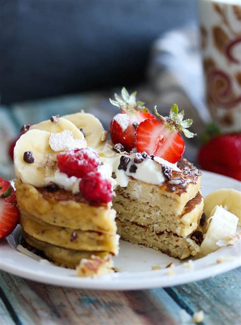 Best Ever Coconut Flour Pancakes for One (Paleo) | Dishing Out Health