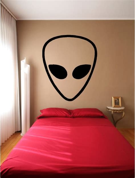 BUY CUSTOM ALIEN WALL DECALS and ALIEN WALL STICKERS