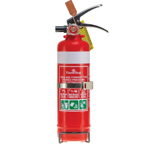 FLAME STOP PORTABLE FIRE EXTINGUISHER ABE DRY CHEMICAL 1KG | Aztec ...