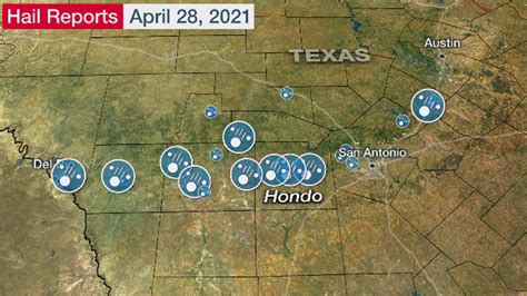 Texas Hailstone, Over 6 Inches in Diameter, Confirmed as New State Record | Weather.com