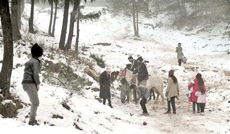 Snowfall in Murree Pakistan - Grand Taj Hotel's Guide