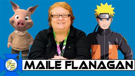 NARUTO and JAKERS Maile Flanagan Voice Actor Interview - YouTube