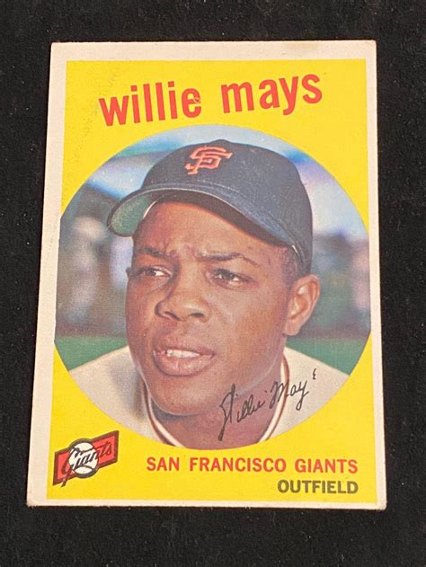 √ Willie Mays Rookie Card Price