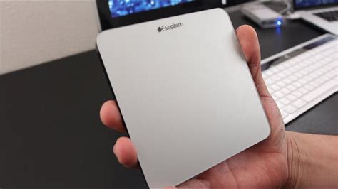 Logitech Rechargeable Trackpad for Mac - YouTube