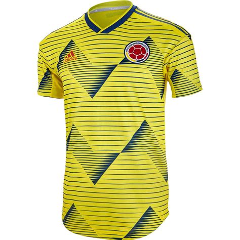 2019 adidas Colombia Home Authentic Jersey - SoccerPro