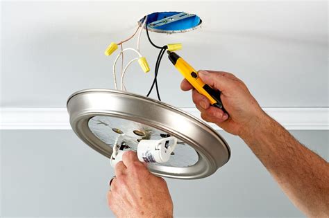 How to Replace a Ceiling Light Fixture