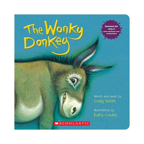 The Wonky Donkey - Board Book - by Craig Smith and Katz Cowley - Scholastic Books