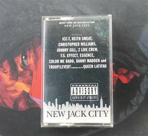 New Jack City soundtrack cassette #NewJack #NewJackCity #cassette | New ...