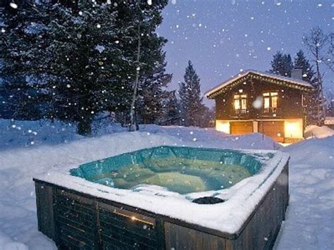 62 best Snowy Hot Tub Wonderment images on Pinterest | Jacuzzi, Outdoor ...