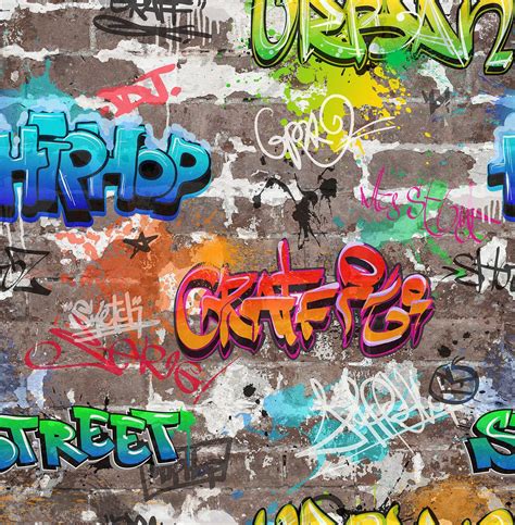 Brick Wall Graffiti Wallpapers - Top Free Brick Wall Graffiti Backgrounds - WallpaperAccess