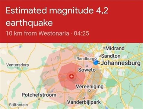 Aardbewing skud Gauteng