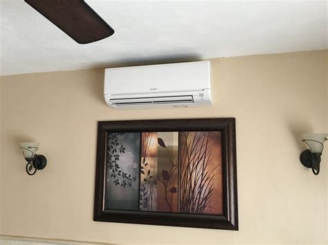 Mitsubishi Ductless Air Conditioner One Day Installation