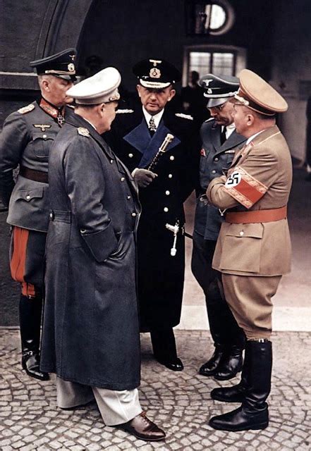 World War II in Color: Keitel Göring Dönitz Himmler Bormann