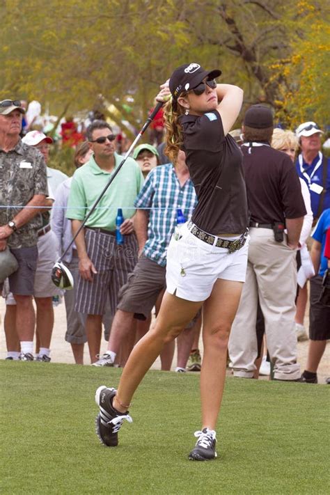 LPGA Womens Golfer Paula Creamer Editorial Image - Image of golfing, junction: 23892625