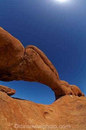 Natural rock arch at Spitzkoppe, Namibia, Africa