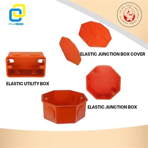 PVC Orange Junction Box / Utility Box/ Cover (For Electrical) | Shopee ...