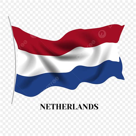 Netherlands Flag Clipart Vector, Hand Drawn Cartoon Netherlands Flag, Dutch National Liberation ...