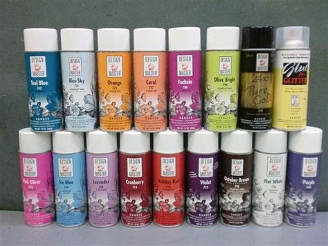 Tanday Design Master Floral Spray Paint in 27 Colors by Tanday, $14.95 | Floral spray paint ...