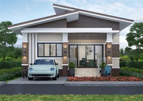 Desain rumah minimalis atap miring 2 sisi – Artofit