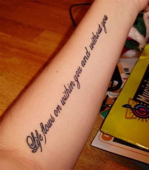 75+ Best Short Tattoo Quotes For Girls & Boys - 2020