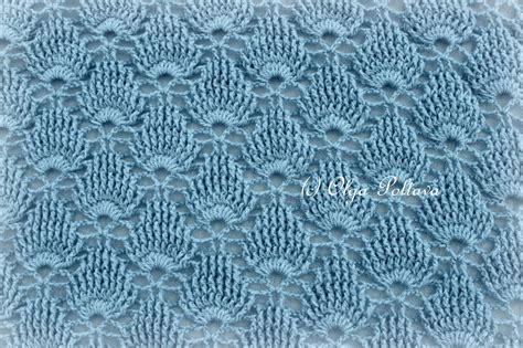 Lacy Crochet: Blue Lace Baby Blanket