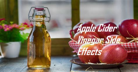 Apple Cider Vinegar Side Effects - Baggout