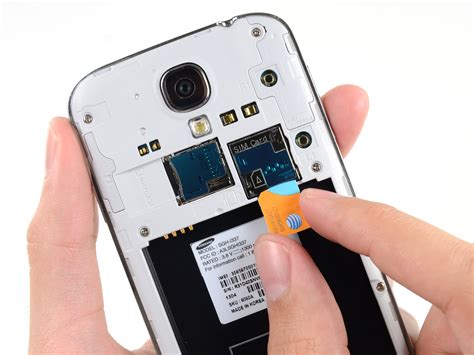 Samsung Galaxy S4 Sim Karte ersetzen - iFixit