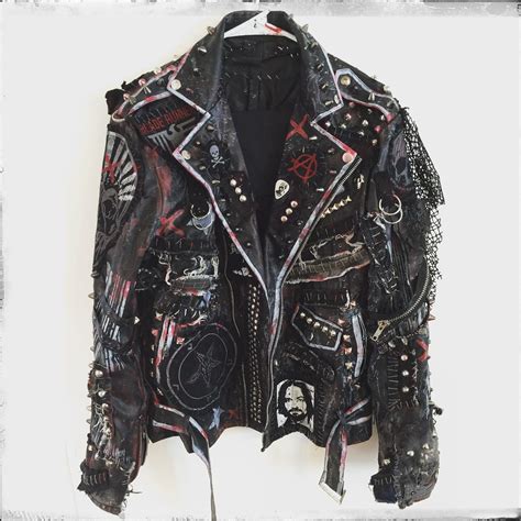 CHALECOS PUNK JACKET ~ Heavy Metal HD link afiliacion amazon | Punk jackets, Fashion, Vegan ...