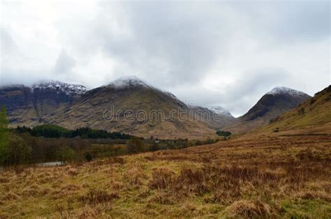 Scottish Highlands Overlooking the Countryside Stock Photo - Image of mountain, idhealtachd ...