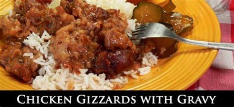 Chicken Gizzards with Gravy | Recipe | Chicken gizzards, Southern recipes soul food, Poultry recipes