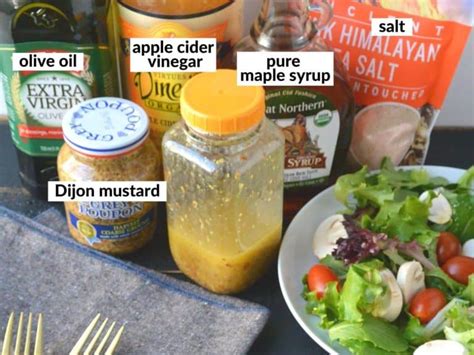 Dijon Mustard Salad Dressing - Veggies Save The Day