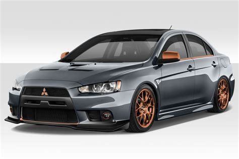 2017 Mitsubishi Lancer 0 Kit Body Kit - 2008-2017 Mitsubishi Lancer Evolution 10 Duraflex VR-S ...