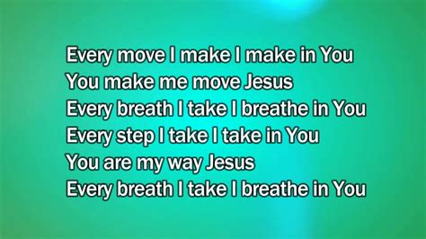 Every Move I Make Lyrics (Christian Devotional Song) - YouTube