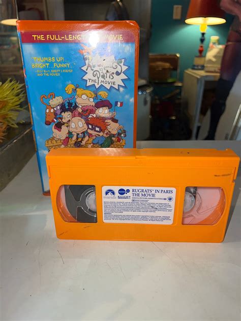 Rugrats Movie Vhs Lot The Rugrats Movie Rugrats In Paris Orange Tape | Images and Photos finder