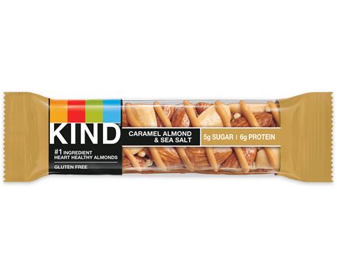 Caramel Almond & Sea Salt Bars | Caramel Nut | KIND Snacks bars | KIND ...