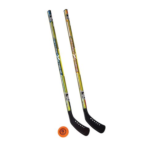 Franklin Sports Street Hockey Starter Set (34" Hockey Sticks & Ball ...