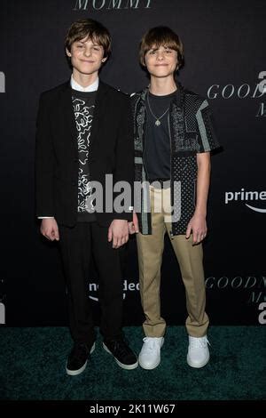 Cameron and Nicholas Crovetti attend the NYC premiere of “Goodnight Mommy” at The Metrograph in ...